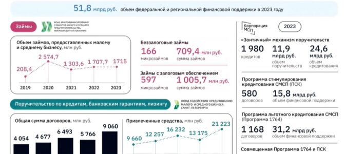 Число малых и средних предприятий в Петербурге увеличилось благодаря мерам господдержки